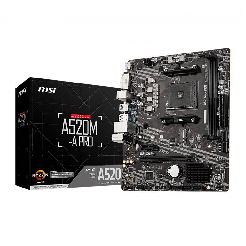 Placa-Mãe MSI A520M-A Pro
