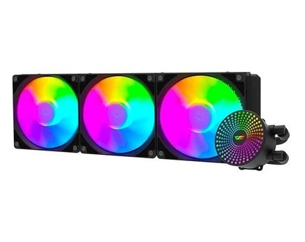 Water Cooler Aigo Darkflash DC360 Radiant, ARGB, 360mm, Preto