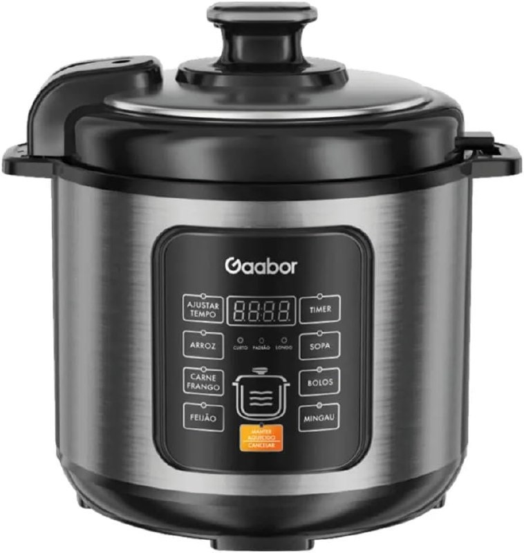Panela De Pressão Elétrica Rc-S60E02As Gaabor 6L