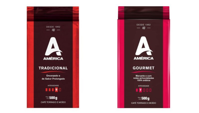 América Café Torrado E Moído Vácuo 500g