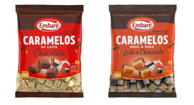 Embaré Caramelos 660g + Frete Grátis