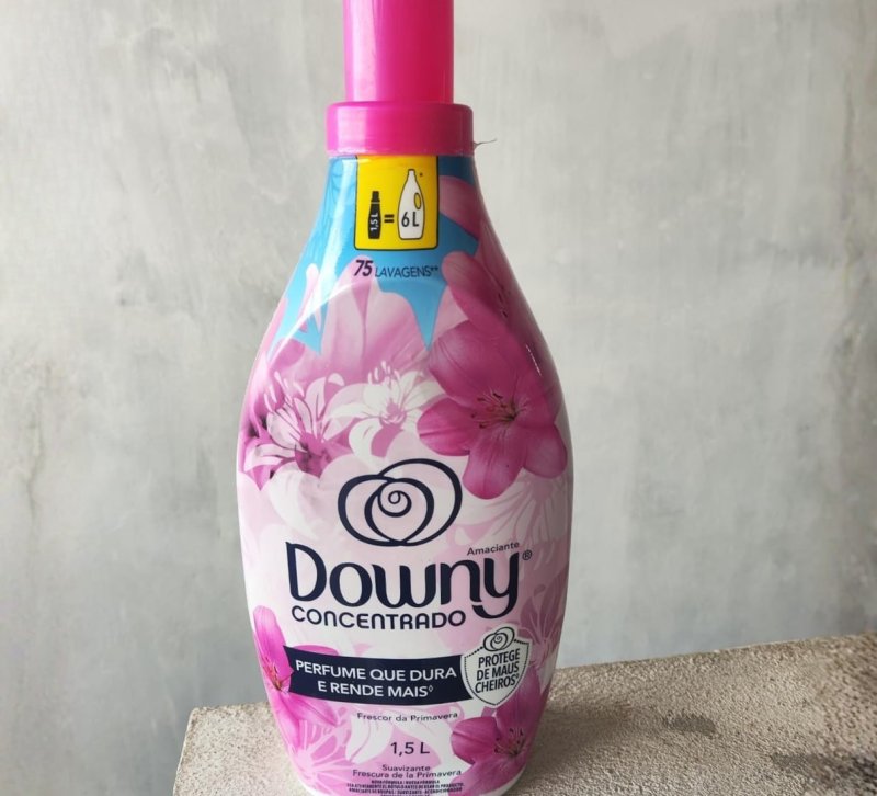 Downy Amaciante Concentrado Frescor Da Primavera 500mL Rende 2L