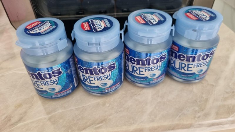 Gomas de Mascar Mentos Pure Fresh Mint 28 un. 56g