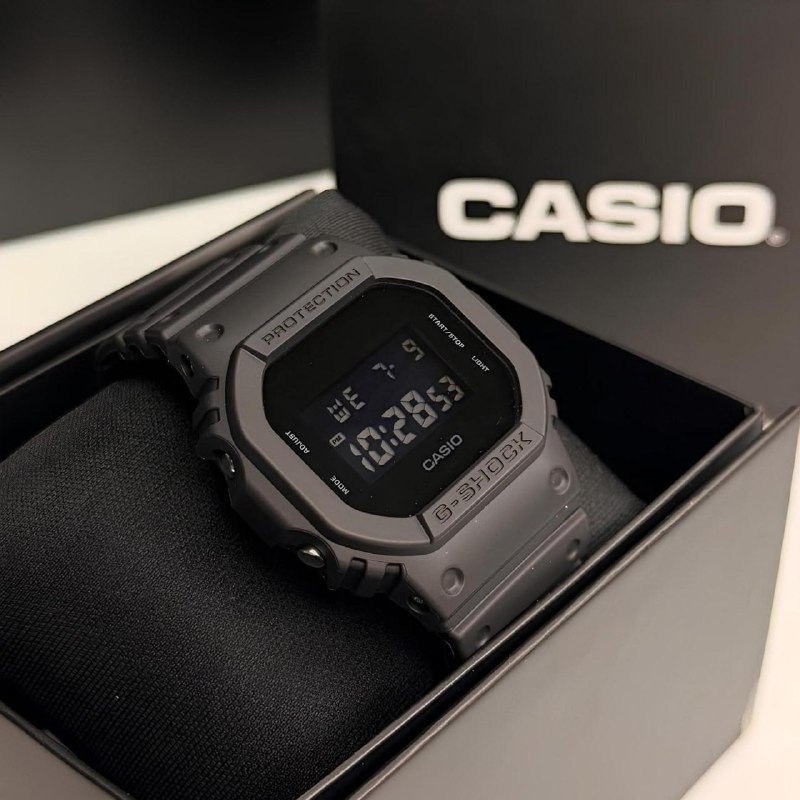 Relógio Casio Masculino G-shock Digital Preto Dw-5600bb-1dr Preto
