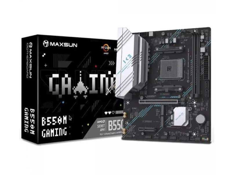 Placa-Mãe MAXSUN MS-B550M Gaming WIFI