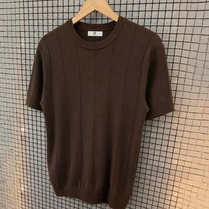 Camiseta Social Masculina Modal Tricô Macia Canelada Casual + Frete Grátis