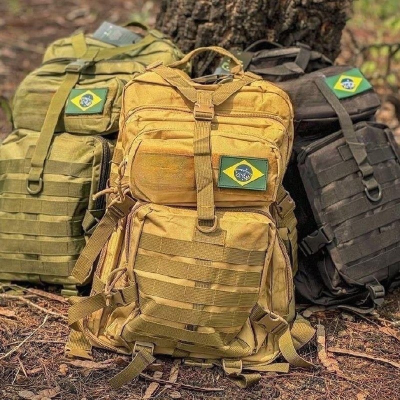 Mochila Tática Militar Grande 50L (2 cores)