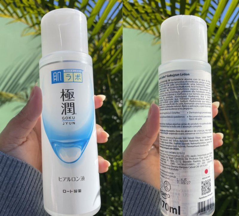 Hada Labo® Gokujyun Lotion – Loção Hidratante facial com Ácido Hialurônico fermentado com lactobacilos 170ml