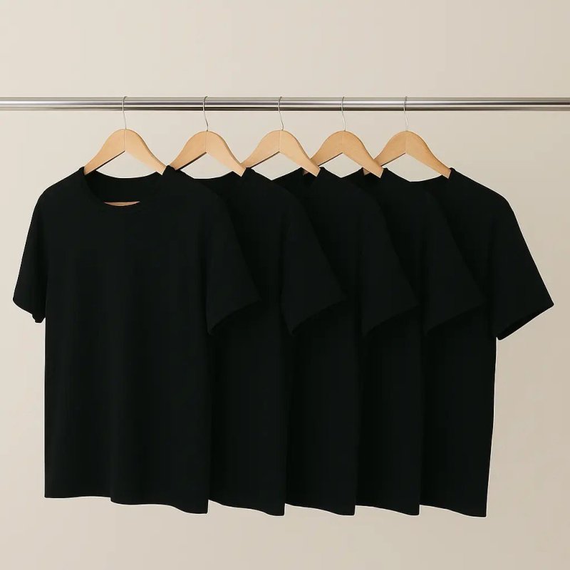 Kit 5 Camisetas Hering Masculina Básica Original Algodão