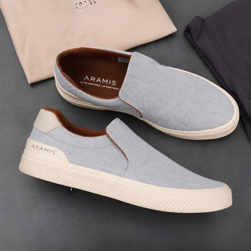 Tênis Masculino Casual Aramis Daily Slip Confortável Moderno (38 a 41)