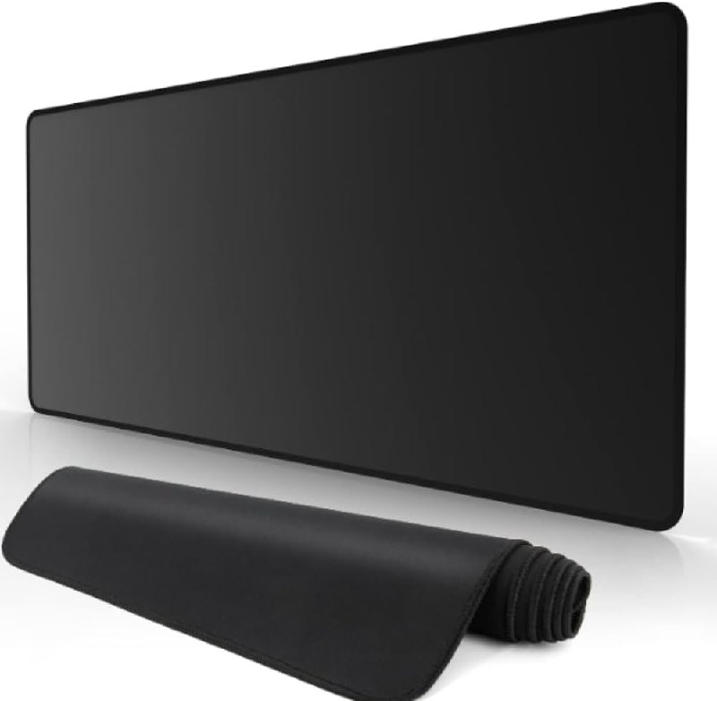 Mouse Pad Preto Extra Grande 70X35