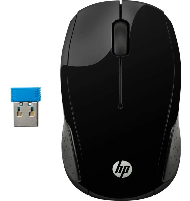 Mouse Sem Fio HP 200 Oman Preto