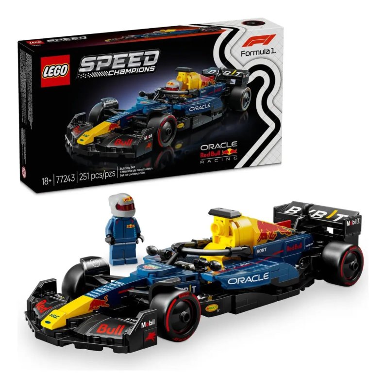 Lego Carro de Corrida RB20 Oracle Red Bull Racing F1 77243