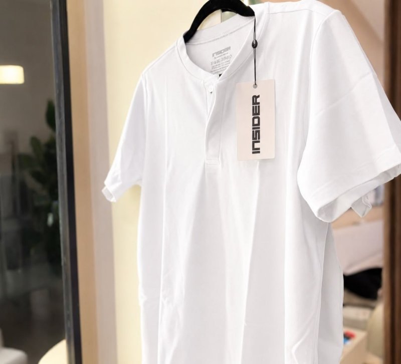 Camiseta Henley Core Masculino