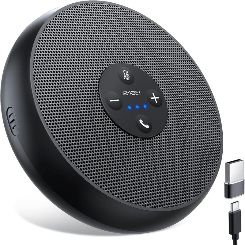 Alto-falante USB EMEET M1A com Microfone 360°