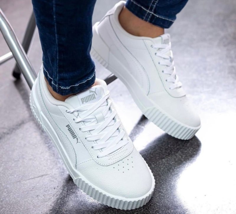 Tênis Carina Feminino Puma Branco 34 Br