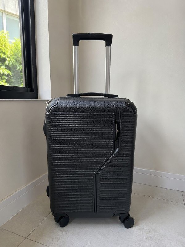 Mala Viagem/bordo 10kg Rodas Dupla 360° Cadeado Acoplado - P Cor Preto 8130