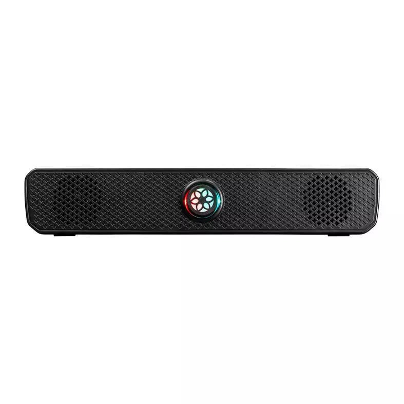 Caixa de Som TGT Voltrix Lite, Rainbow, 2x3W RMS, USB, Preto