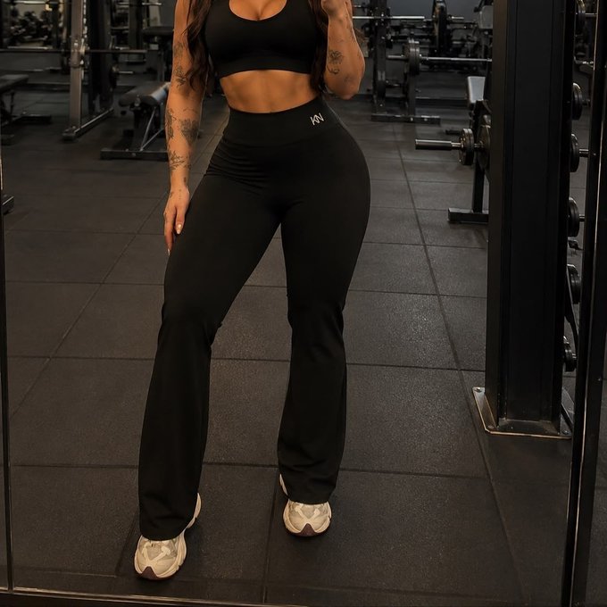 Calça Legging Flare Bailarina + Frete Grátis