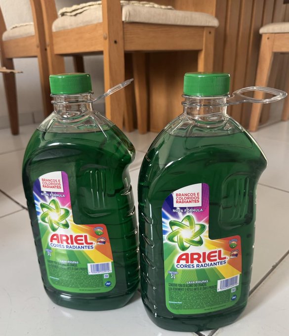 Ariel Sabão Líquido Cores Radiantes 3L + Frete Grátis