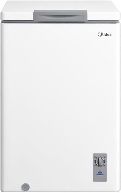 Freezer Horizontal Midea 100L Inverter Bivolt Branco