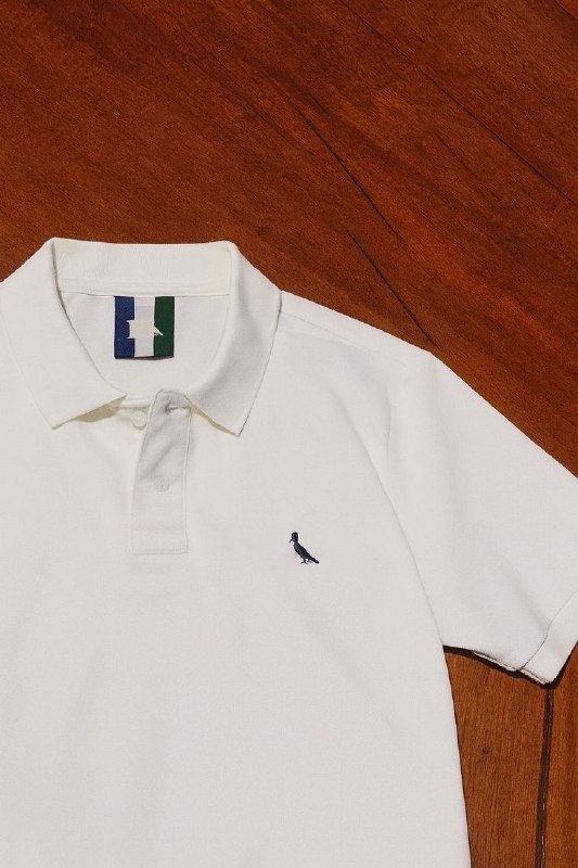 Camisa Polo Piquet Básica Masculino Adulto Algodão Reserva Branco