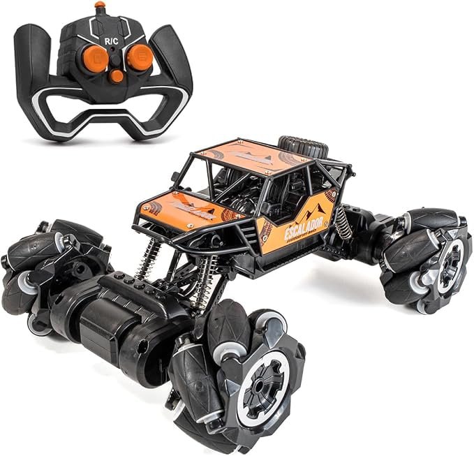 Carrinho Controle Remoto 4x4 Pickup Off-Road com Giro 360º