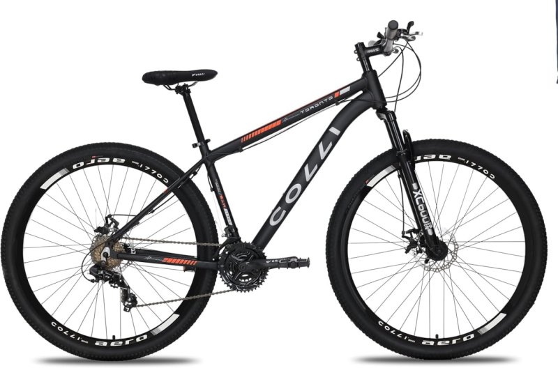 Colli Bike Toronto Aro 29 - Alumínio 21 Velocidades - Freios a Disco