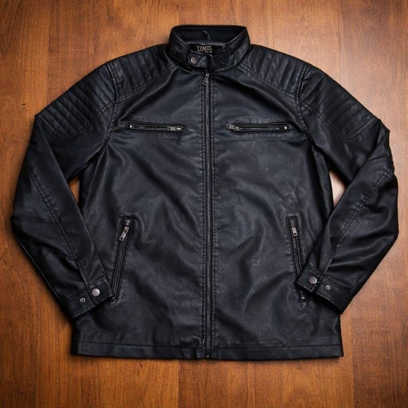 Jaqueta De Couro Masculina Slim Promoção Frio Inverno