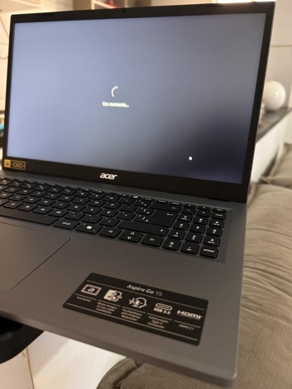 Notebook Acer Aspire Go 15 AG15-71P-5939 Intel core I5 13ª Geração 8GB RAM 256GB SSD Full HD TN Windows 11 Home