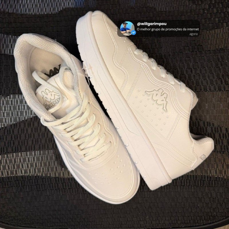 Tênis Casual Kappa Zenit Masculino Unissex Conforto