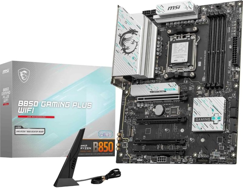 MSI Placa-mãe B850 Gaming Plus WiFi, ATX