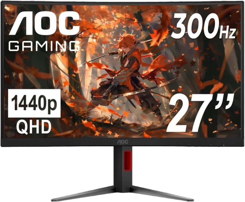 AOC CQ27G4ZH Monitor de 27" Curvo para Jogos
