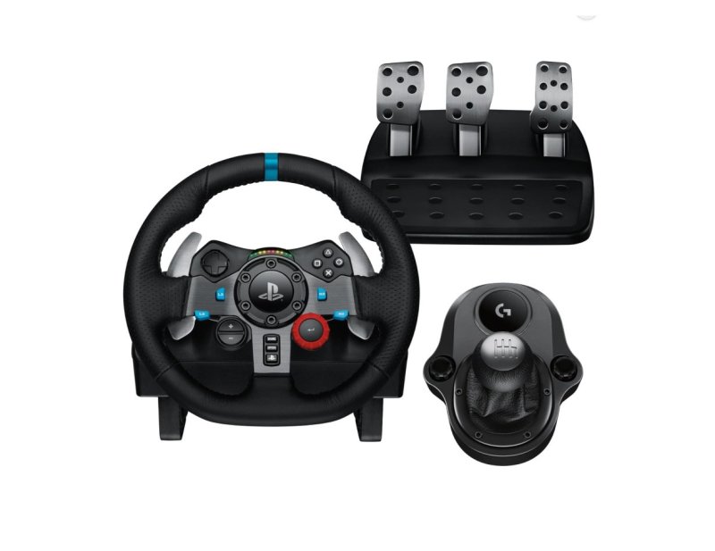 Combo Volante, Pedais e Cambio Logitech G29 SE Driving Force para PS5, PS4, PS3 e PC