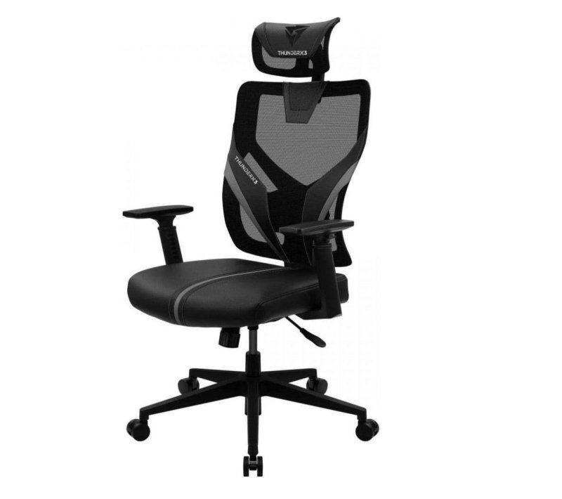 ThunderX3, Cadeira Ergonomic, YAMA1BK, Preto