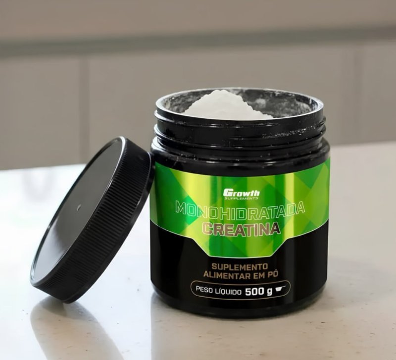 Creatina Monohidratada 500g Growth Supplements - Sem Sabor
