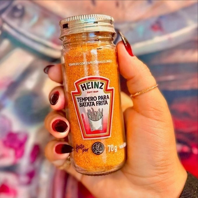 Heinz Tempero Para Batata Frita Vidro 70G