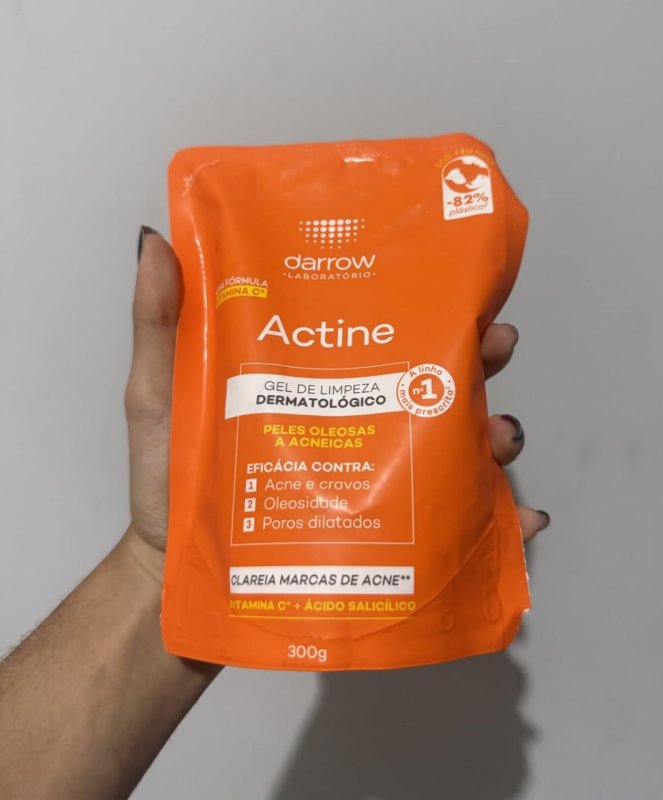 Darrow Actine Gel de Limpeza 300g refil