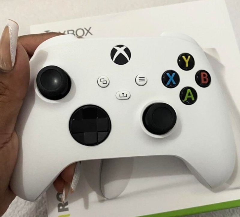 Controle Sem Fio Microsoft Xbox - Branco