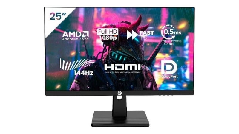 Monitor Haiz 25'' 144hz 0.5ms IPS Adaptative Sync FHD HDMI/DP IPS Vesa