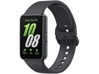 Smartwatch Samsung Galaxy Fit3 Display 1.6 Grafite Liso Grafit