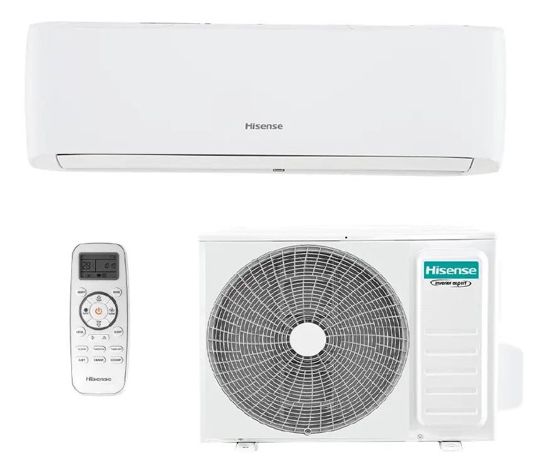 Ar-Condicionado Hisense Eco Plus Inverter 9.000 BTUs Frio