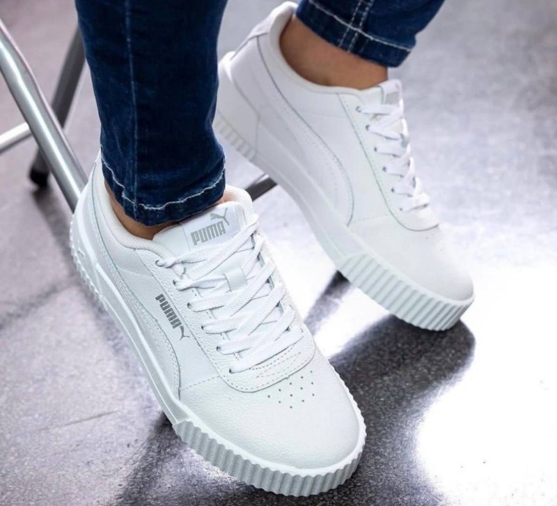 Tênis Carina Feminino Puma Branco 34 Br