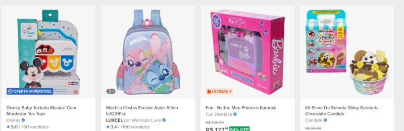 30% OFF em produtos selecionados no Mercado Livre