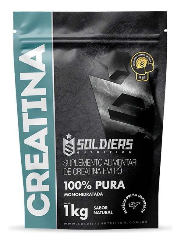 Creatina Monohidratada Soldiers Nutrition 1kg