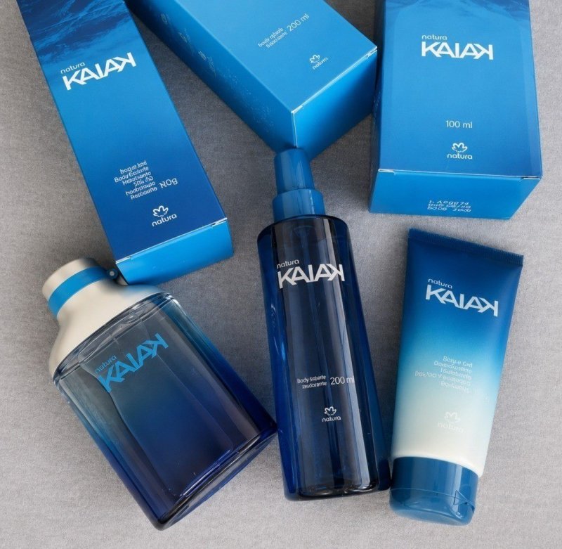 Kit Kaiak Clássico Natura Tradicional Masculino Original