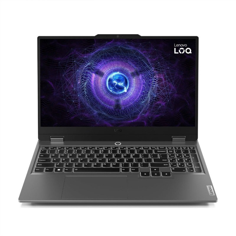 Notebook Lenovo LOQ 15IRX9 Intel Core i5-13450HX 16GB 512GB SSD RTX 3050 Windows 11 15.6" 83KH0006BR Luna Grey