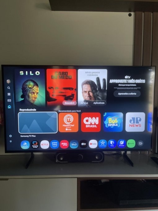 Samsung Smart TV 43" Crystal UHD 4K U8600F 2025 + Frete Grátis