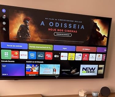 Smart TV LG AI 65" - 4K UHD α7 AI Processor 4K Gen8 webOS 25-65UA7500PSA + Frete Grátis