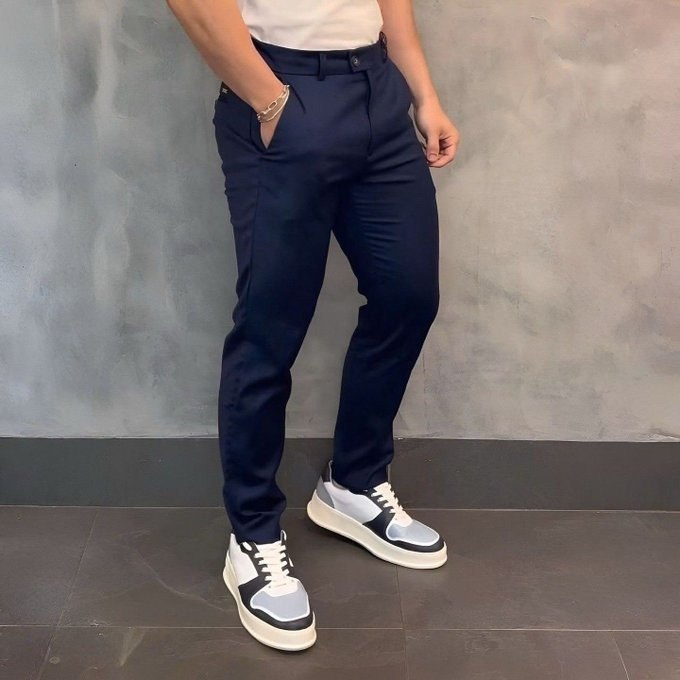 Calça Alfaiataria Social (5 cores) + Frete Grátis